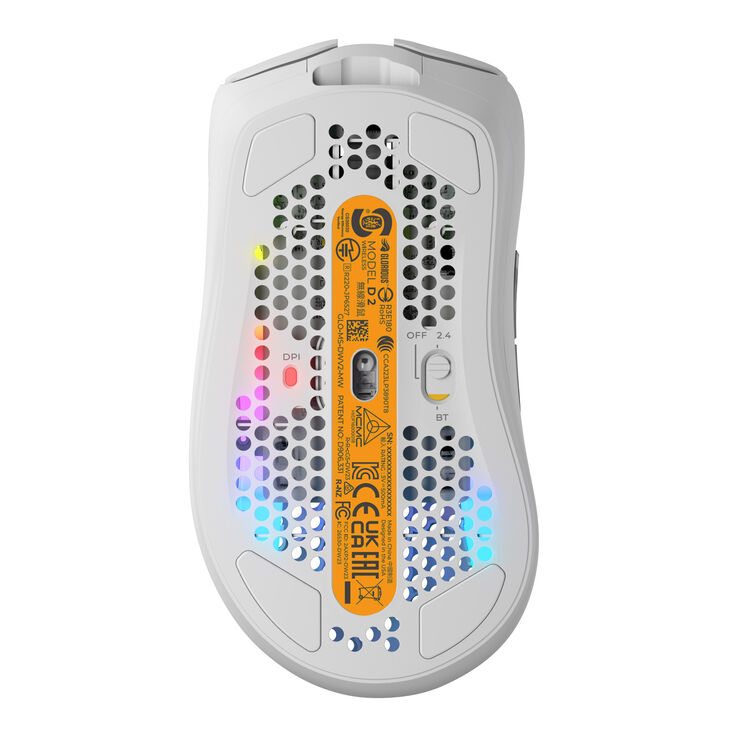 Glorious Model D 2 Wireless Gaming-Maus - weiß image number 4