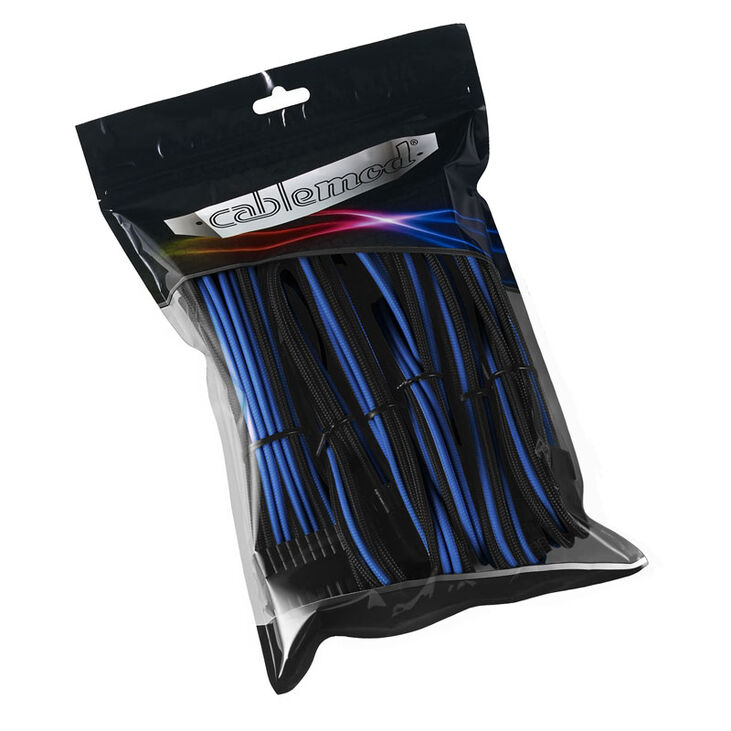 CableMod PRO ModMesh Cable Extension Kit - schwarz/blau image number 3