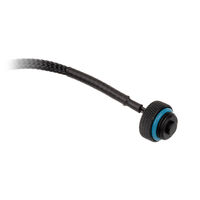 XSPC Verschlussstopfen mit Temperatursensor G1/4 Zoll - schwarz, 50 cm