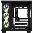 Thermaltake View 380 XL WS ARGB PC Case, Mid Tower, ATX, ARGB, Tempered Glass - Black image number null