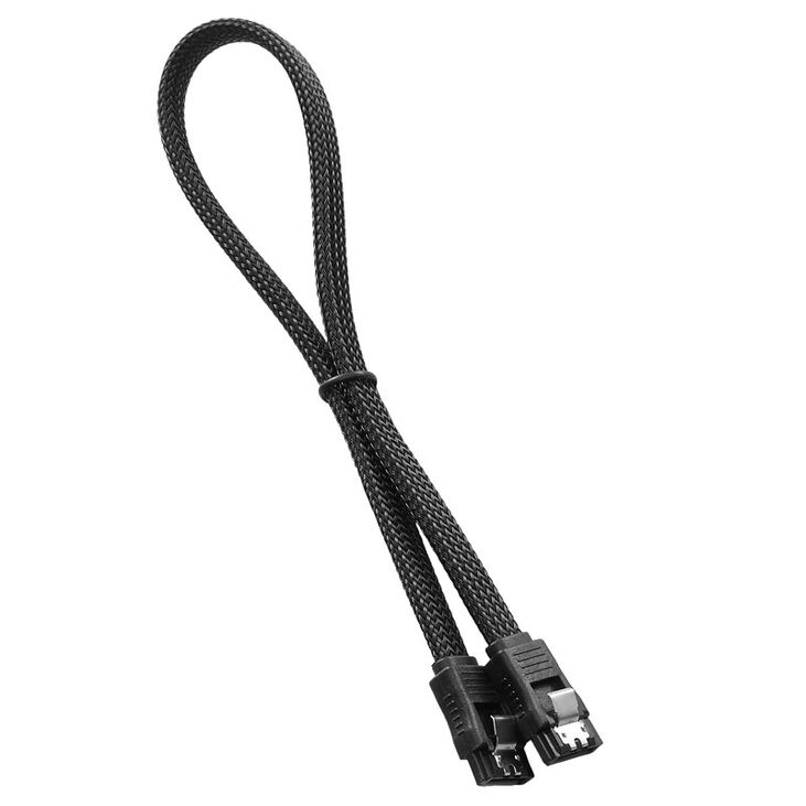 CableMod ModMesh SATA 3 Cable 60cm - black image number 1