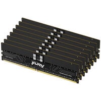 Kingston Fury Renegade Pro DDR5-5600 RAM, CL36, XMP, ECC reg. - 128 GB Octo-Kit, black