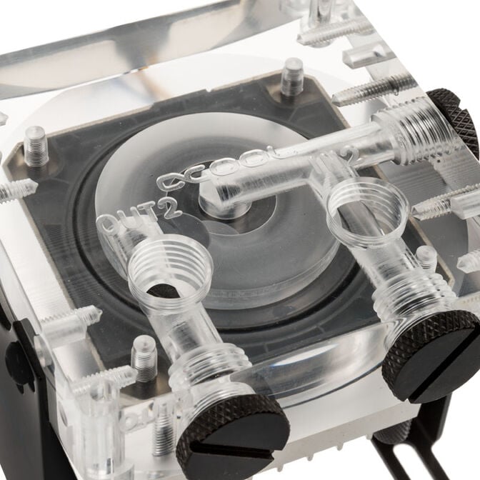 Alphacool Laing DDC310 Pumpe, Complete Edition mit Eisdecke-Top - silber/Acryl image number 3