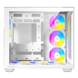 Antec C5 PC case, mid tower, ATX, RGB, tempered glass - white image number null