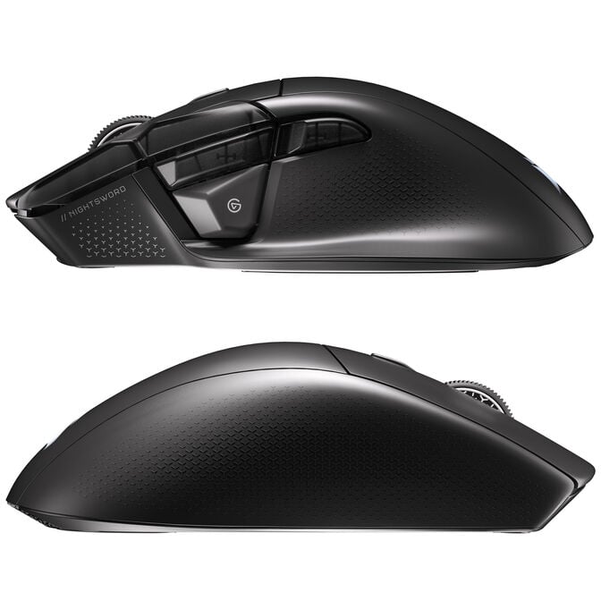 Corsair Nightsword v2 kabellose Gaming-Maus, optischer Sensor, 8.000Hz, RGB- schwarz image number 4
