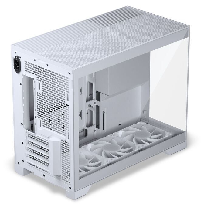 Phanteks XT V3 PC Case, Mini Case, mATX, Tempered Glass - including 3x 120mm Fans, White image number 4