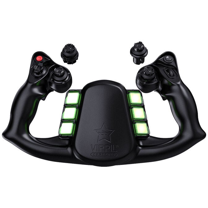 VIRPIL Controls Constellation VEGA Yoke Handle, Easy-Connect - schwarz image number 1