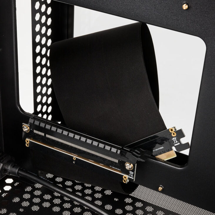 Raijintek Ophion M Evo TGS Micro-ATX Gehäuse, Tempered Glass - schwarz image number 8