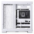 Jonsbo TK-4 Case, Midi Tower, ATX, Tempered Glass - White image number null