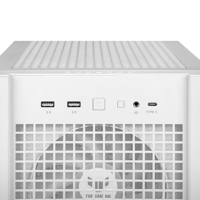ASUS TUF Gaming GT302 TG ARGB Geh&auml;use - wei&szlig; image number 2