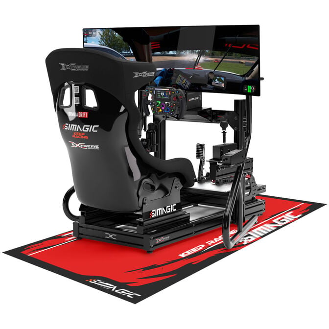 Simagic Carpet - black / red image number 1