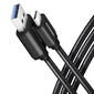 AXAGON BUCM3-AM10AB Kabel USB-C auf USB-A 3.2 Gen 1, schwarz - 1m