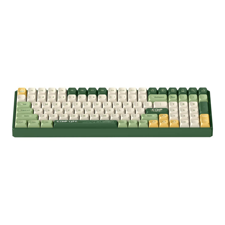 IQUNIX F97 Camping Wireless Gaming Tastatur, RGB - MX-Red (US) image number 1