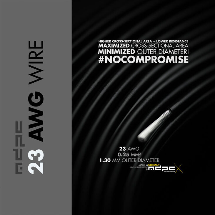 MDPC-X Schaltlitze 23-AWG Black, 1m image number 0