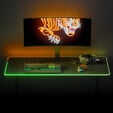 SteelSeries QcK Prism Cloth Mousepad, RGB - 3XL, black image number null