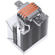Jonsbo CR-1400 V2 ARGB CPU-K&uuml;hler, 92mm - wei&szlig; image number null