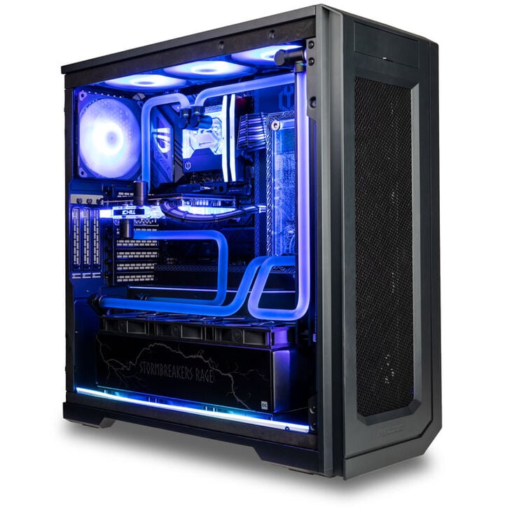 Gaming PC Stormbreakers Rage, Intel Core i9-14900K, NVIDIA GeForce RTX 5090 - Custom water cooling image number 3