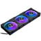 PHANTEKS D30 PWM Reverse Airflow D-RGB L&uuml;fter, 3er Pack - 120mm, schwarz