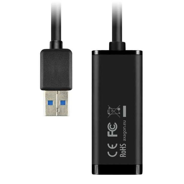 AXAGON ADE-SR Gigabit Ethernet 10/100/1000 Adapter - USB 3.0 Type A image number 4