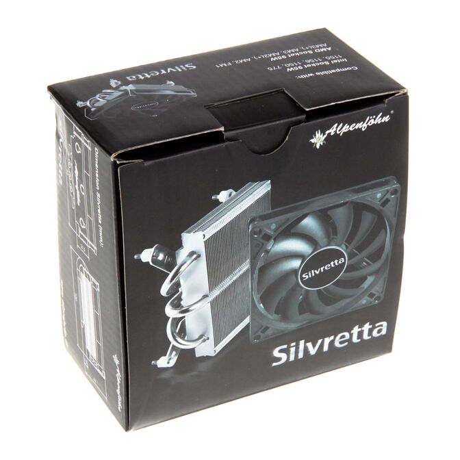 Alpenf&ouml;hn Silvretta CPU-K&uuml;hler - 92mm image number 6