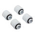 Corsair Hydro X Series XF Compression G1/4 13/10 Fittings Four Pack - weiß image number null