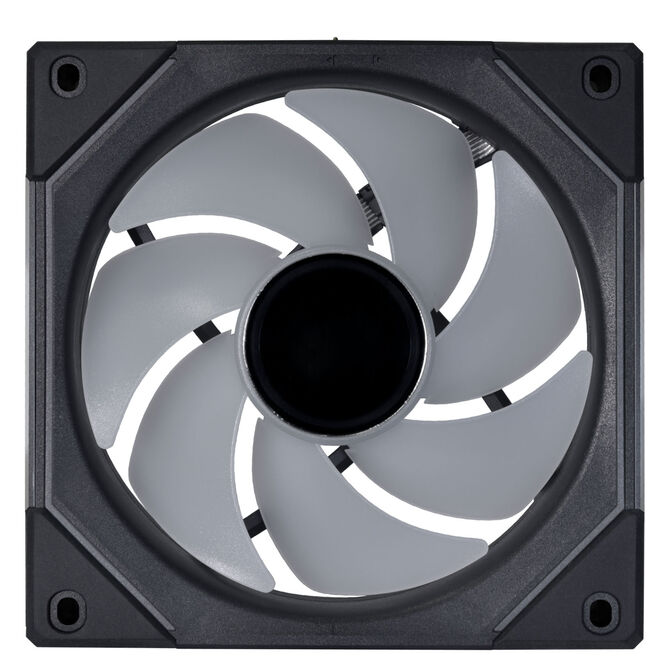 Lian Li UNI FAN SL-INF 120 ARGB PWM L&uuml;fter, 3er Pack inkl. Controller - 120mm, schwarz + 1x UNI FAN SL-INF 120 ARGB PWM L&uuml;fter - 120mm image number 2