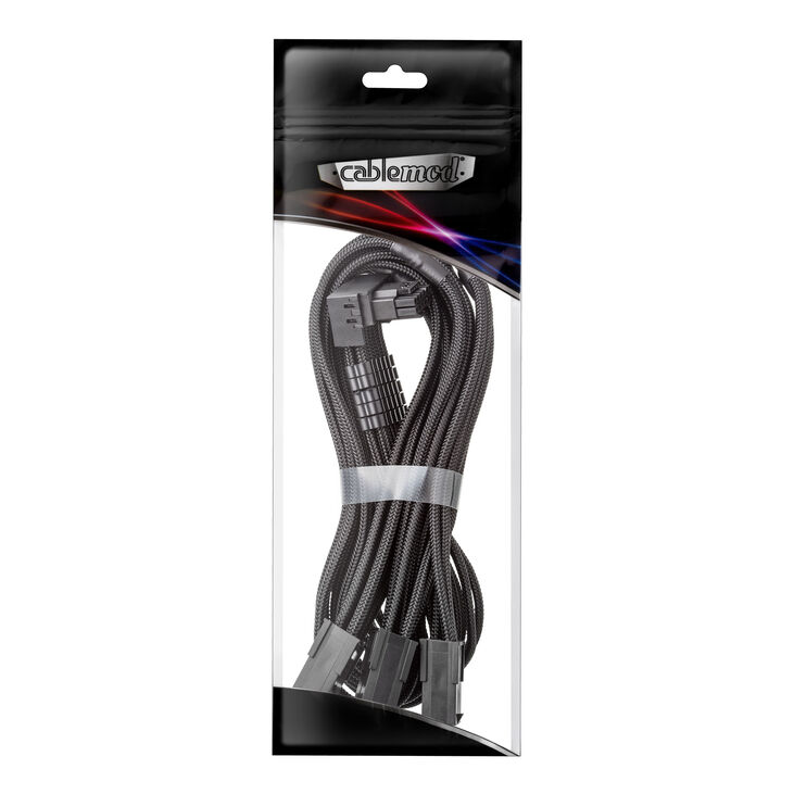 CableMod Pro ModMesh 12V-2x6 cable, 3x 8-pin, StealthSense – black, var. B image number 3