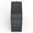 Fractal Design Epoch Black RGB TG Light tint PC-Geh&auml;use, Midi-Tower, ATX, Tempered Glass - schwarz image number null