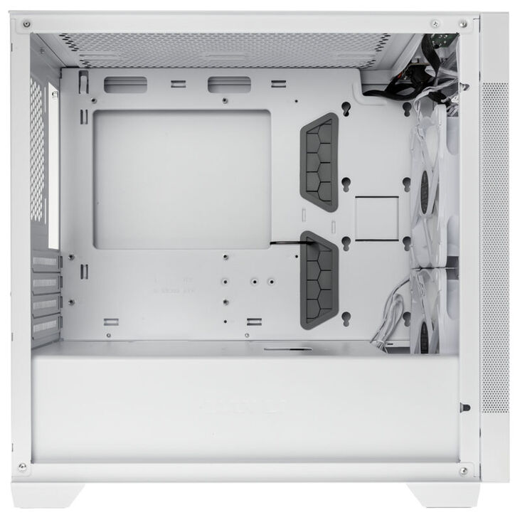 Lian Li LANCOOL 205M Mesh Micro-ATX Case, Tempered Glass - white image number 5