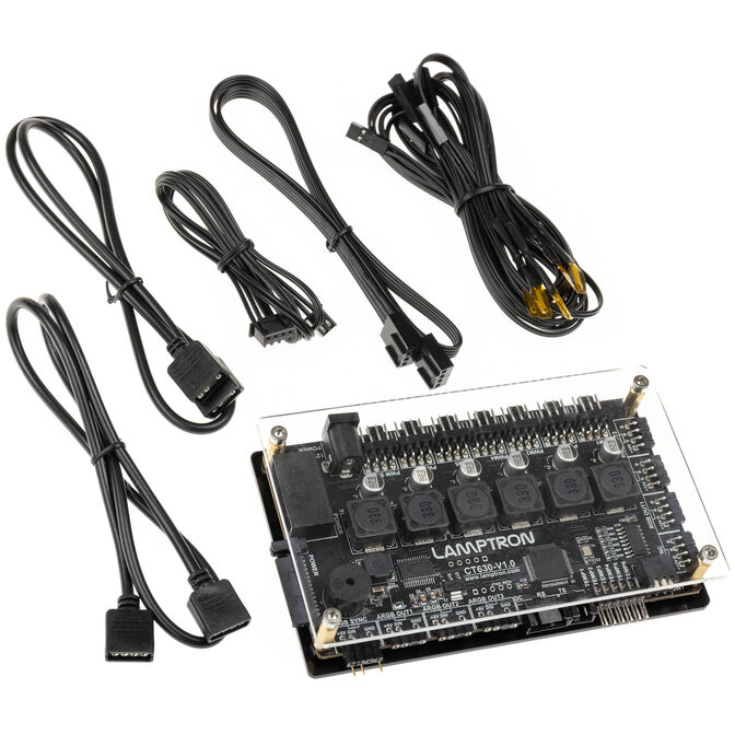Lamptron CT630 Auto-Controller, PWM, ARGB - schwarz image number 4