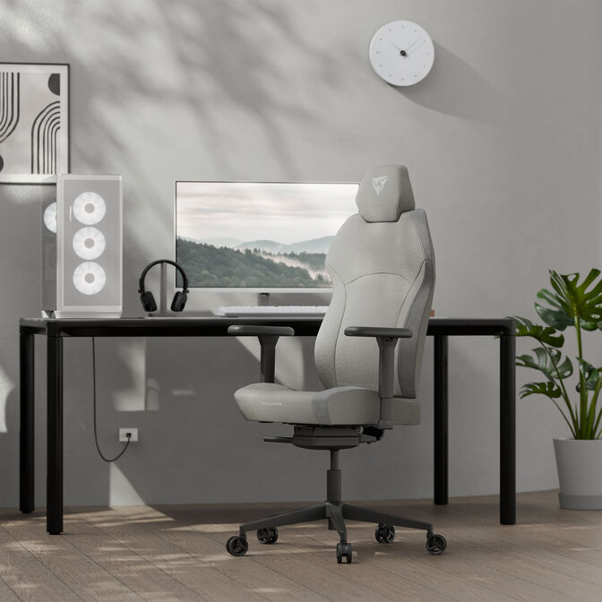 ThunderX3 SOLO 360 Ergonomischer Gaming-Stuhl - Loft Air, hellgrau image number 9