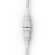 Glorious GMMK Coiled Cable Ghost White, Spiral Keyboard Cable, USB-C/USB-A - White image number null
