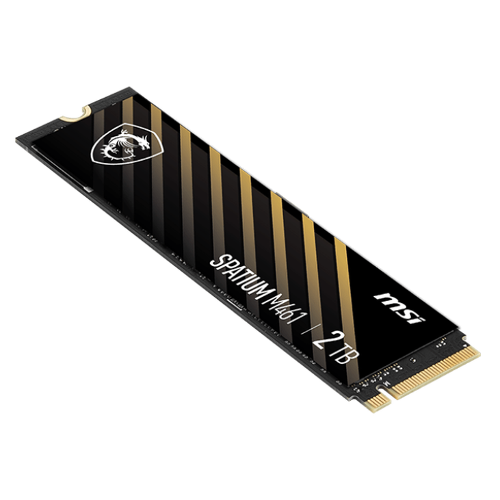MSI Spatium M461 SSD, PCIe 4.0 M.2 Type 2280 - 2 TB image number 2