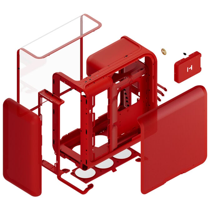 HYTE X50 Midi Tower - Wild Cherry image number 9