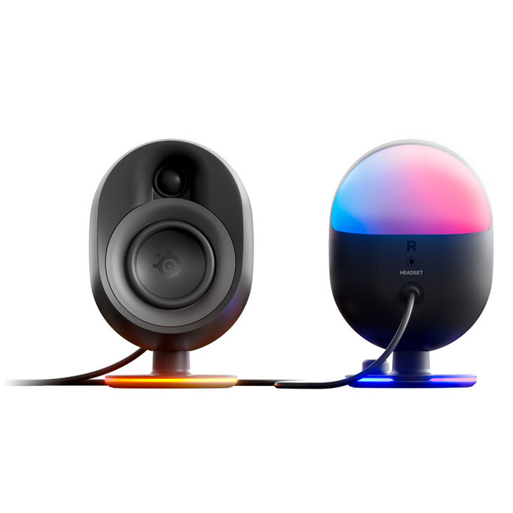 SteelSeries Arena 7 Gaming speakers with subwoofer, RGB lighting - black image number 1