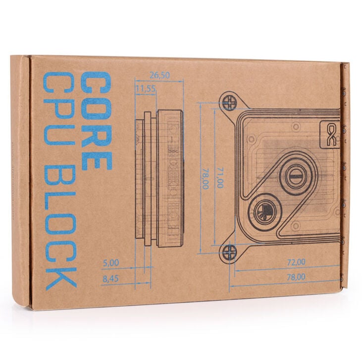 Alphacool Core 1 Aurora CPU-Kühler, ARGB - Silber image number 6