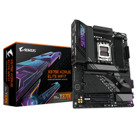 Gigabyte X870E A Elite WiFi7 Mainboard, Sockel AM5, AMD X870E, ATX, DDR5
