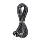 CableMod C-Series Pro Anschlusskabel - Variante B, 90°, 16-Pin zu 4x 8-Pin PCIe, carbon