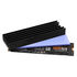 AXAGON CLR-M2L10 passiver M.2-SSD-Kühlkörper - 2280, 10 mm Höhe, Aluminium, schwarz image number null