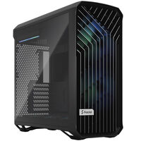 Fractal Design Torrent RGB Midi-Tower Light Tint, Tempered Glass, schwarz