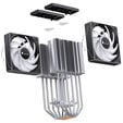 Jonsbo CR-3000E CPU-K&uuml;hler, Dual-Tower, RGB, 260W TDP - schwarz, 120mm image number null