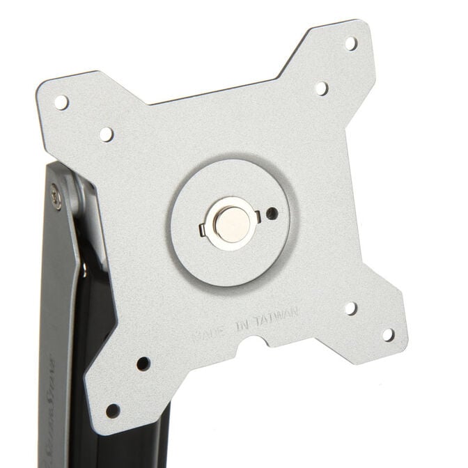 SilverStone SST-ARM22SC Dual Monitorhalterung - silber image number 3