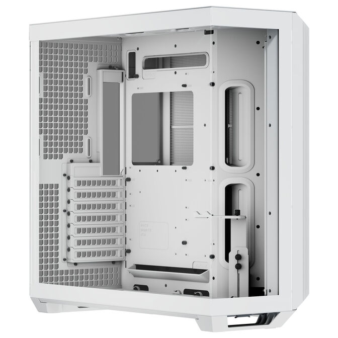 APNX V1 PC Case, Mid Tower, ATX, Tempered Glass &ndash; White image number 1