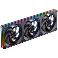 Jonsbo ZA-420B PWM-L&uuml;fter, ARGB - 3x 140mm, schwarz