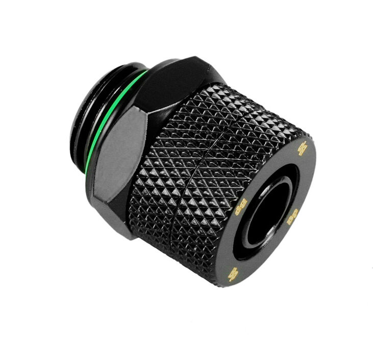 Bitspower Anschluss gerade G1/4 Zoll AG auf 10/8mm - II, schwarz matt image number 0