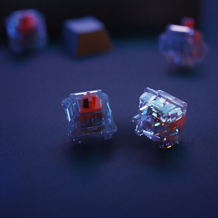 Glorious Fox Switches - Forge, 36 pieces, pre-lubricated image number 3