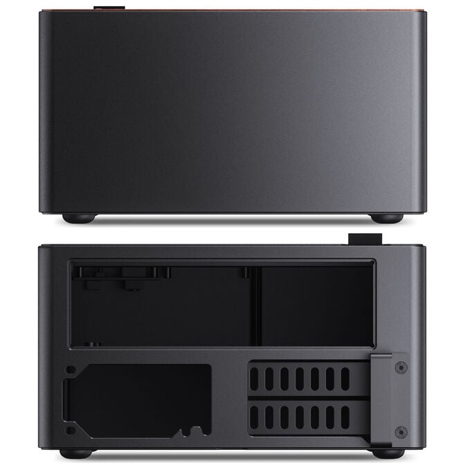 Jonsbo NV10 PC case, mini case, ITX - black image number 10