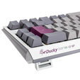 Ducky One 3 Mist Grey SF Gaming Keyboard, RGB LED - MX-Speed-Silver image number null
