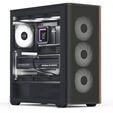 Aerocool D501A PC-Geh&auml;use, Midi-Tower, ATX, Tempered Glass - schwarz image number null