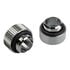 Bitspower Touchaqua Adapter gerade G1/4 Zoll AG auf G1/4 Zoll IG - 2er Pack, silber image number null